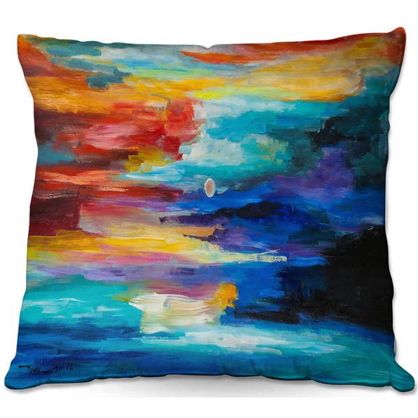 Ebern Designs Dipesh Performance Blue/White Rug & Reviews Wayfair